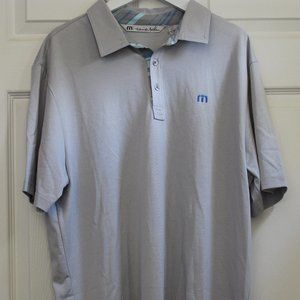 Travis Mathew Polo Gray